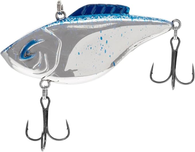 Bill Lewis Hammer-Trap - Freshwater Lifelike Lipless Crankbait Fishing Lure with Mustad Triple Grip Hooks, 3/8 Oz - 5/8 Oz