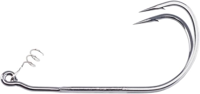 Berkley Fusion19 Wide Gap Live Bait Hooks, Size 4 Fishing Hooks, Needle Point with SlickSet Coating for Easy Penetration, Forged for Added Strength