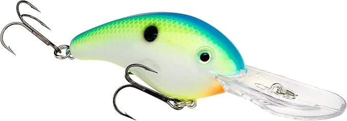 Strike King Promodel Crankbait S5 Fishing Lure, 5/8 oz, 2 Degree Diving Plane