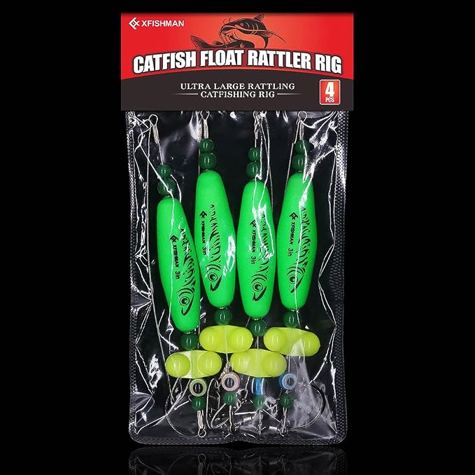 Catfish-Rig-for-Bank-Fishing-Catfishing-Tackle-Floats-with-Rattler-Santee Cooper Rig Equipment