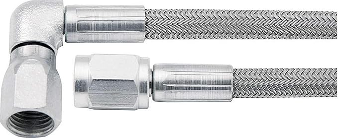 Allstar Performance ALL46302-30 30" #3 Braided Steel Lines With -3 Ends