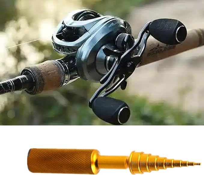 2 Pcs Bait Casting Fishing Reel Maintenance Tool, Spool Check Remover Wrench Tool for Fishing