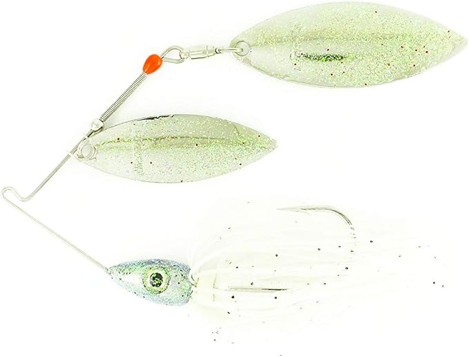 Nichols Lures Pulsator Metal Flake Double Willow Spinnerbait
