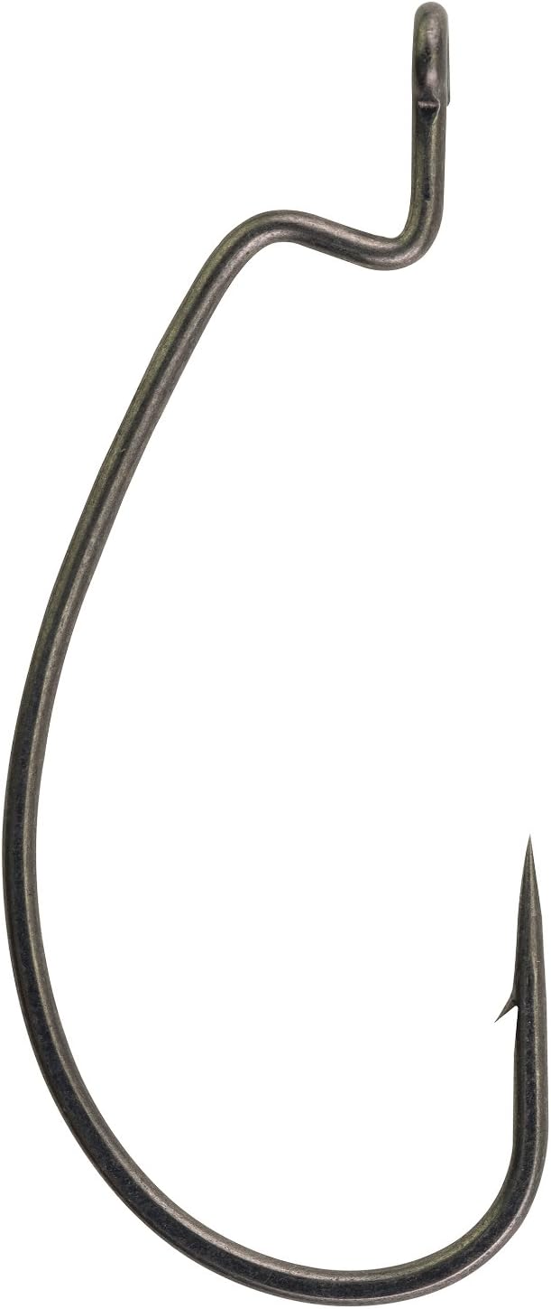 Berkley Fusion19 Wide Gap Live Bait Hooks, Size 4 Fishing Hooks, Needle Point with SlickSet Coating for Easy Penetration, Forged for Added Strength