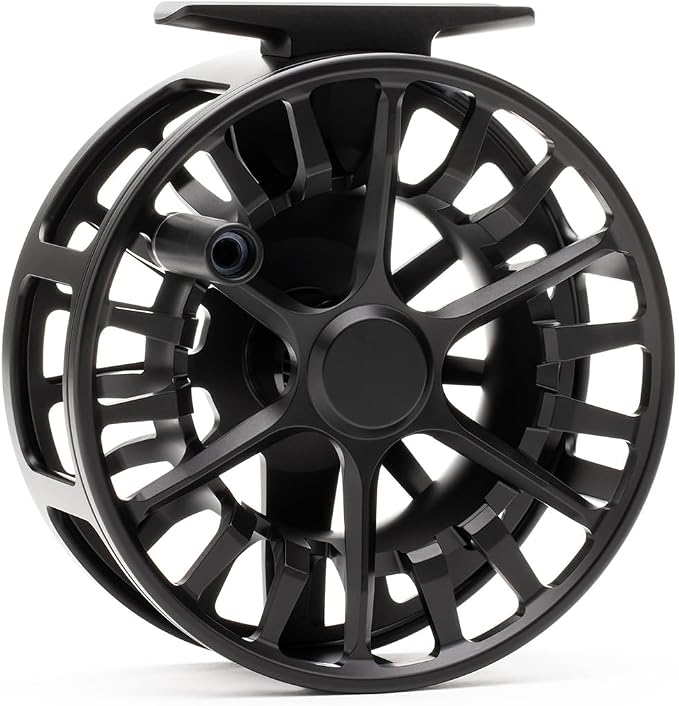 LAMSON | Guru S-Series -3+ Fly Fishing Reel | All-Water | Large Arbor, Fully CNC Machined/Anodized, Lightweight Durability