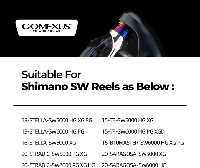 GOMEXUS Titanium Line Roller Compatible for Shimano Spinning Reels