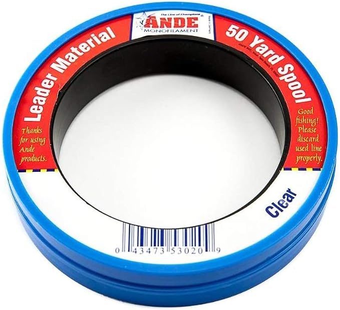 ANDE Monofilament Fishing Line, Blue, 15 lb, 2.794 cm