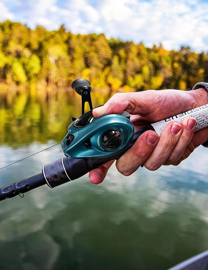 Piscifun Ultra-Light Baitcasting Reel, 5.5 oz Compact Low Profile Baitcaster, 7.1:1 Gear Ratio, 40mm Palm Fit, Magnetic Brake Fishing Reel for Creeks, Ponds, Light Lures & Finesse Bass