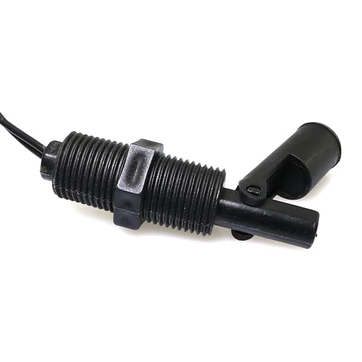 Water Pool Level Sensor 3PCS Aquarium Tank Side Mounted Horizontal Liquid Float Switch Black