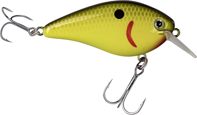 Strike King KVD 1.5 Hard Knock Fishing Lure, 3/8 oz, 3D Lifelike Eyes