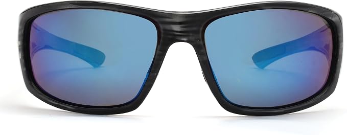 Fishoholic Polarized Fishing Sunglasses with Metal Logo UV400 Fishing Gift with Hard Case and Pouch