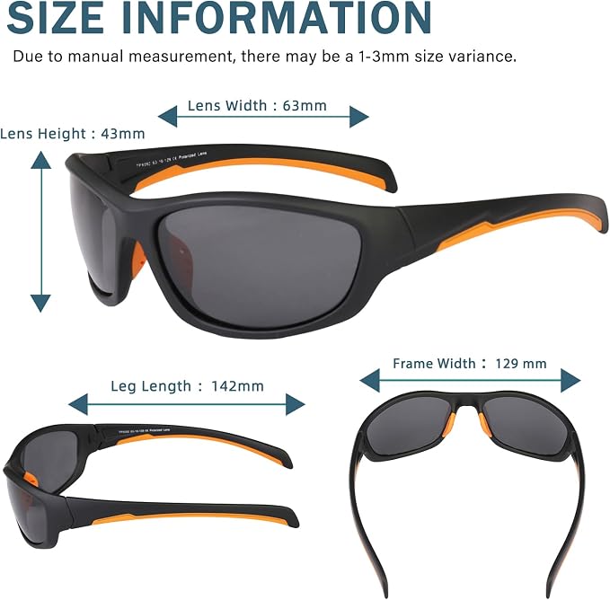 Floating Polarized Fishing Sunglasses for Men Women, Sailing Boating Gifts Beach Cool Style Glasses