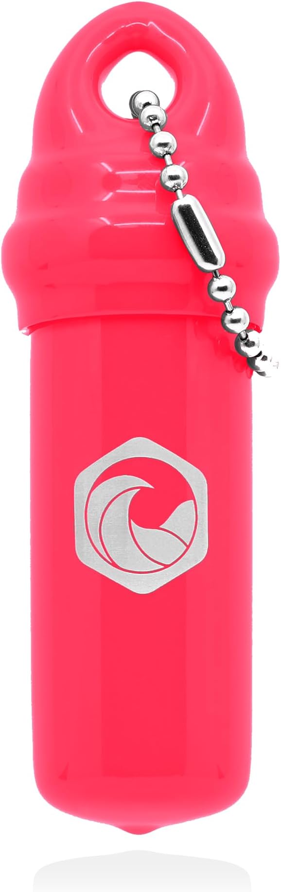 Seahive Floating Keychain (1 pack) with Waterproof Safety Container Boat Key Float - Pontoon, Fishing Accessories key holder