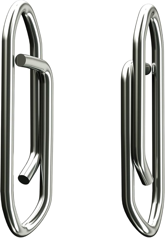 Dr.Fish Fishing Speed Clips Power Quick Clips for Fishing Lures Quick Change Stainless Steel Lure Snaps Saltwater Freshwater Crankbait Tackle Snaps