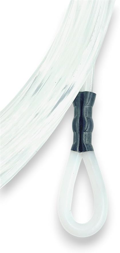 Wahoo Shock Leader for High Speed Trolling. 250-400lb Test Available, with Ball Bearing snap Swivel.