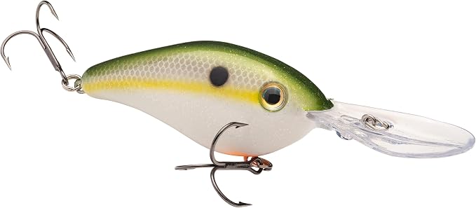 Strike King Strike King Promodel Crankbait S6XD Fishing Lure, 1 oz, Unique Curved Bill and Balance