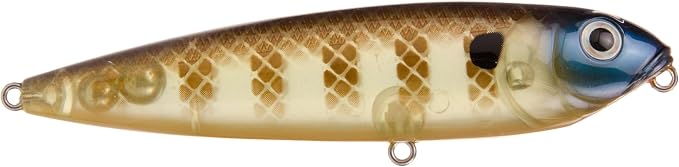 Strike King KVD Sexy Dawg Junior Fishing Lure, 3/8 oz, 3.75", Premium Topwater Lure