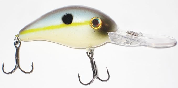 Strike King Promodel Crankbait S3 Fishing Lure, 3/8 oz, Dives to 8'