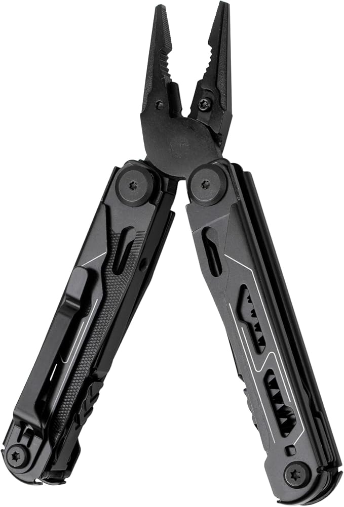 Multitool 28 in 1 Multi Tool Pliers with Pocket Knife, Bottle Opener, Saw, EDC for Survival Camping, Hunting and Hiking