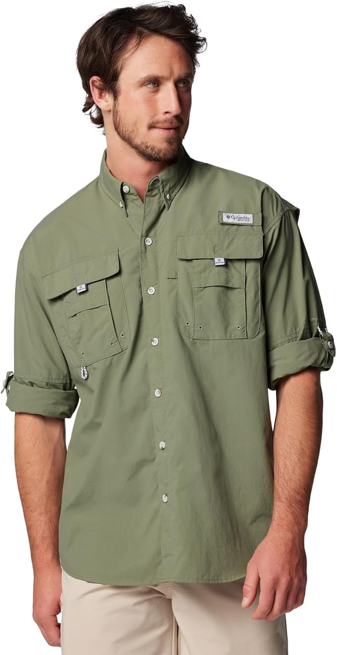 Columbia Men's PFG Bahama II Long Sleeve Fishing Shirt