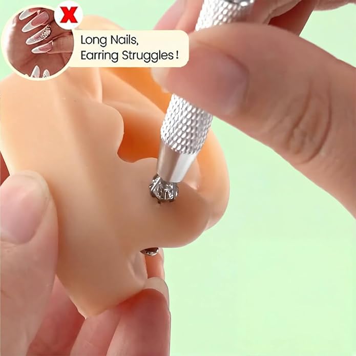 Uni-J Piercing Taper Ball Grabber Tool for Changing Jewelry - 14G 16G 18G 20G Threadless/Internal thread/External Thread Stretching Kit for Ear/Nose/Navel/Nipple/Lip/Eyebrow/Tongue