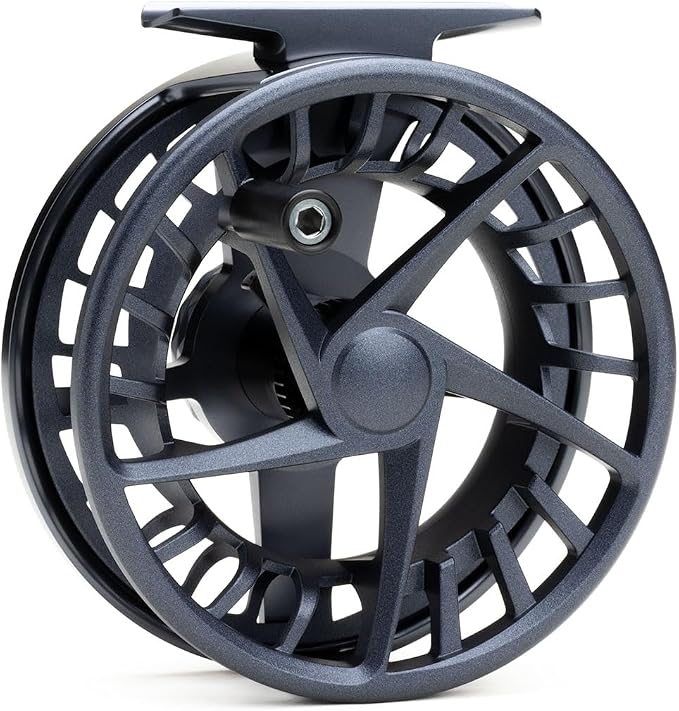 Lamson Remix S-Series Fly Reel 3-Pack (1 Reel & 2 spools with Carrying case) CNC machined Frame, Sealed Drag, 3/4/5/6/7/8/9/10 Weights