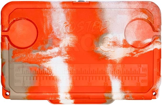 USA Made Frosted Frog Camo 20 Quart Ice Chest Heavy Duty High Performance Roto-Molded Commercial Grade Insulated Cooler