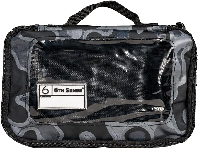 6th Sense – Bait View Fishing Tackle Bag, Clear View Soft Plastic Storage