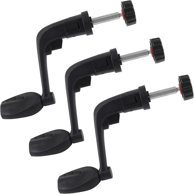 3 PCS Plastic Power Handle Fishing Reels Spinning Handle, Crank Rock Arm Rotary Knob Repair Parts for Fishing Replacement Parts