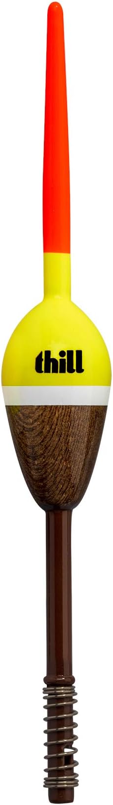 Thill Classic Float Fishing Bobber with Buoyant Balsa Wood Body