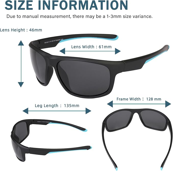 Floating Polarized Fishing Sunglasses for Men Women, Sailing Boating Gifts Beach Cool Style Glasses