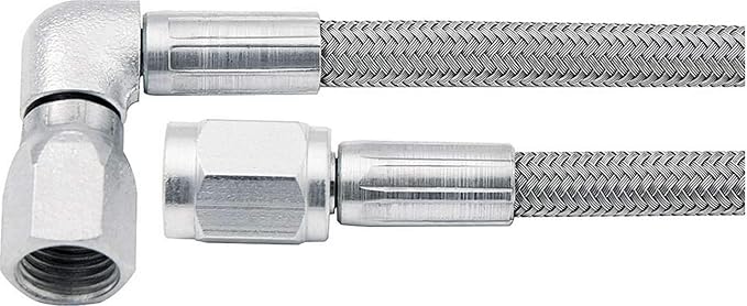 Allstar Performance ALL46302-26#3 Braided Steel Lines With -3 Ends