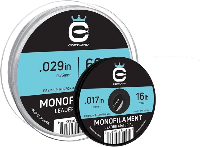 Cortland Monofilament Leader Material - 30yd