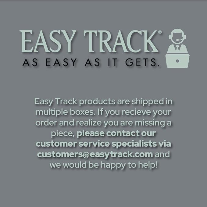 Easy Track PH43-WH Ultimate Corner Wood Kit Closet Organizer in White with White-Vinyl Hardware