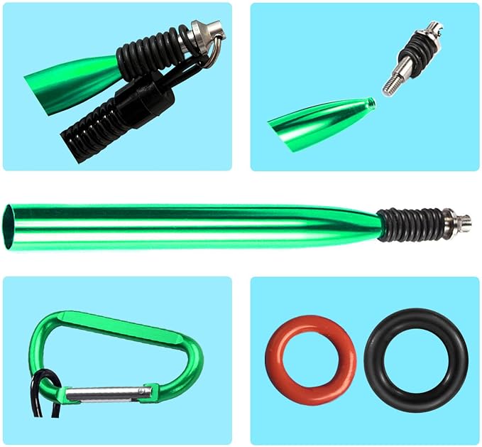 Wacky Rig Tool with Fishing O-Rings, Wacky Worm Rigging Tool Kit for Senko, Fishing Ring Rigging Tools for Clip Soft Baits Worms with Keychain Lanyard Fishing Bait Rigs