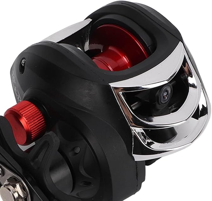 18+1BB Baitcasting Reel, Fishing Reel, Fishing Baitcasting Reels, Magnetic Brake Fishing Wheel Starlike Unloading Handle for Fishing (Right Hand)