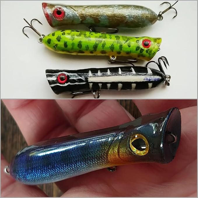 10 Blank Unpainted Minnow Crankbait Topwater Lipless Jerkbait Fishing Lures V3