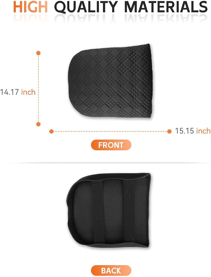 CDEFG for 2025 2026 Chevrolet Suburban Center Console Cover Armrest Box Cover for Suburban (LS, LT, RST, Z71, Premier, High Country) Accessories Console Arm Rest Protector Thickened