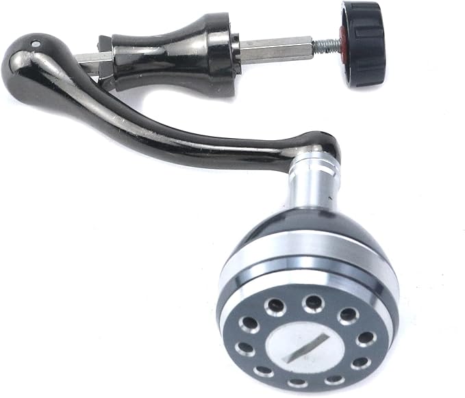 Crapyt Fishing Reel Handle Fishing Wheel Grasp Spinning Crank Handle Arm Grip Part Knob Tackle Wheel Ball Shake Rotary Knob