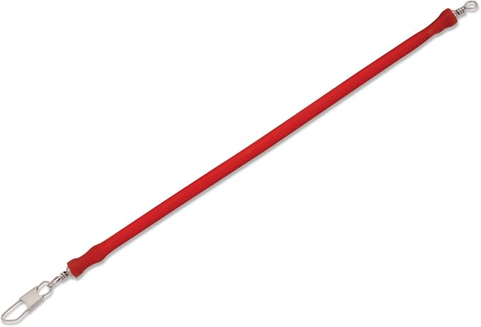 Trout Rubber Snubber Heavy Flex 6-1/2" / 2 Pack Fire