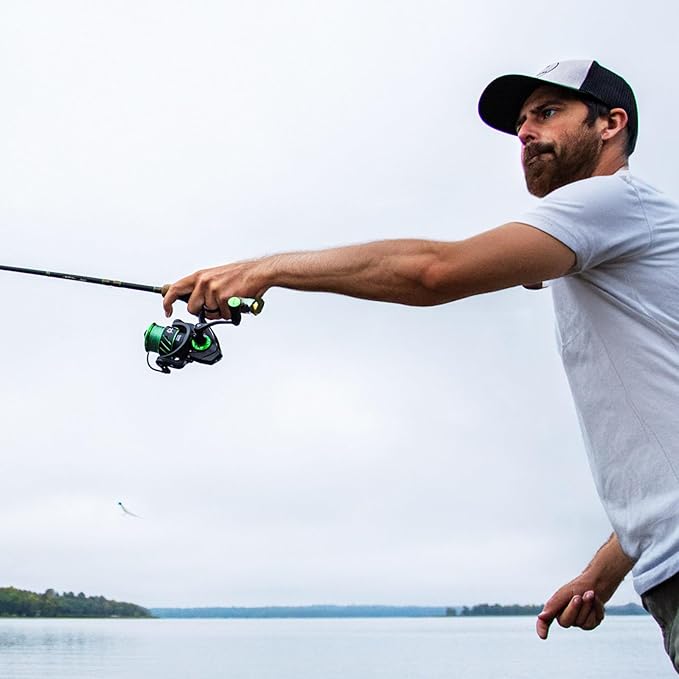 Piscifun Viper X Spinning Reels, Carbon Fiber 33LBs Max Drag, 10+1 Shielded BB, Saltwater Freshwater Spinning Fishing Reel, 5.2:1/6.2:1