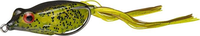 Strike King KVD Sexy Frog 5/8 oz Fishing Lure, Sealed Nose, Free Floating Rattle, Open Water or Heavy Cover