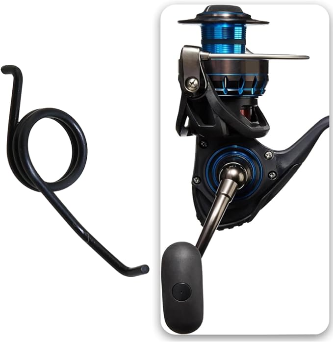 heyous 4PCS Stainless Steel Spinning Spring Fishing Reel Repair Part Fishing Accessories for Precise Tension and Torque Control