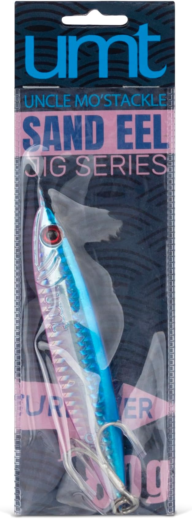 UMT 80g Saltwater Fishing Jigs for Sea Bass, Fluke, Porgy 1, 5, 10 Packs - Set with Treble Hook, Multi-Colors - Saltwater & Freshwater Compatible Fishing Lure