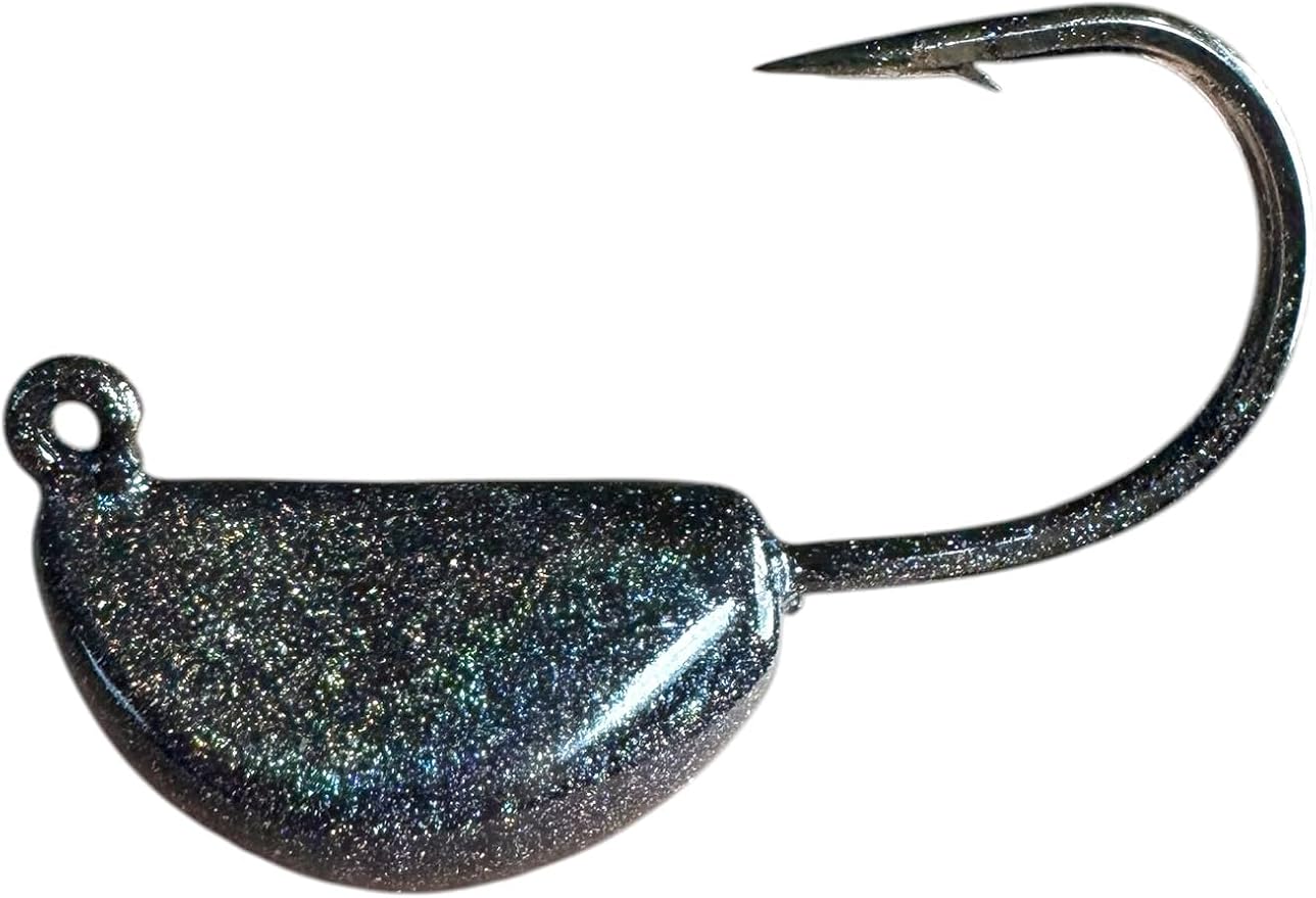 Sheepshead Jig, 2~5 Pack, Standup Style Jig, Saltwater Fishing Jig, Powder Coat Finish Made in The USA with 2X Hook, 1/2oz, 3/4oz, 1oz Sizes
