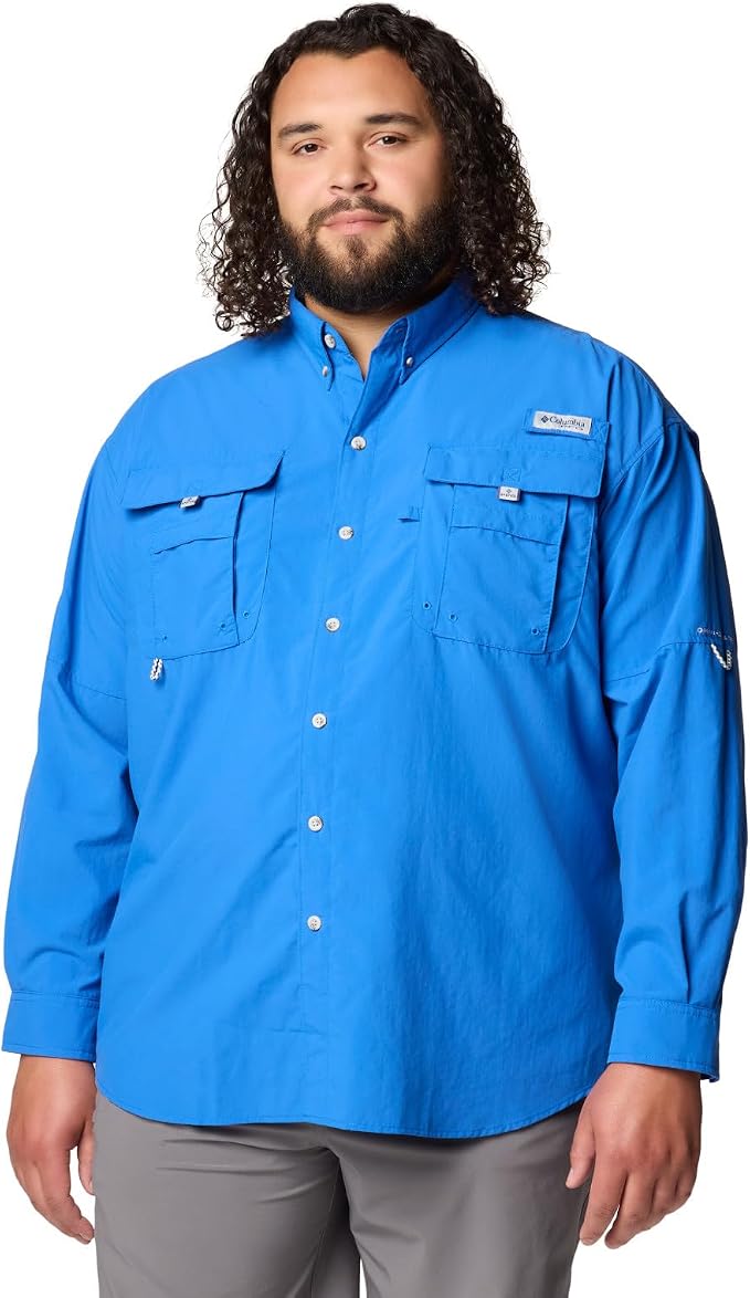 Columbia Men's PFG Bahama II Long Sleeve Fishing Shirt