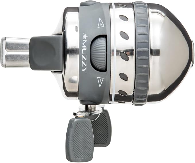 Muzzy Pro Bowfishing Reel Silver, One Size