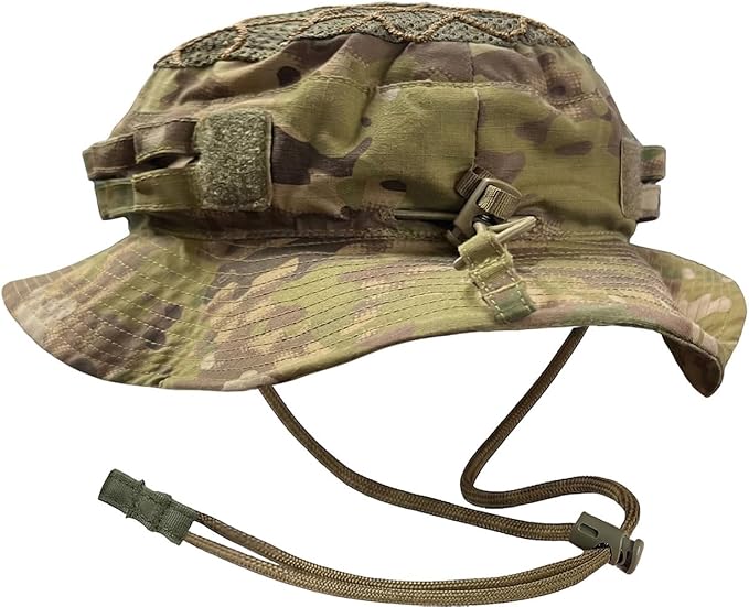 CQR Men's Tactical Boonie Hat, Breathable Packable Sun Hat for Hunting, Hiking, Fishing, Shooting, and Outdoor Activities