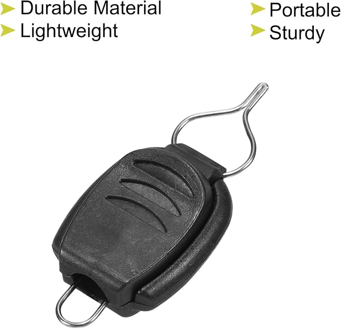 PATIKIL Fishing Line Holders, Baitcasting Reel Fishing Line Holder Clip Buckle Stopper Line Keeper Accessories