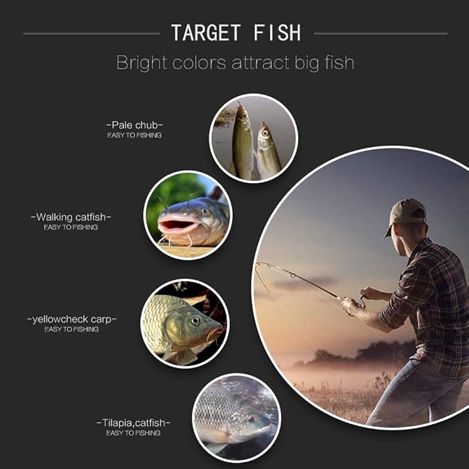 DONQL Spoon Fishing Lures, Metal Fishing Spoon Lures Hard Baits Saltwater Fishing Lures Spinner Baits Fish Treble Hooks Tackle Salmon Bass